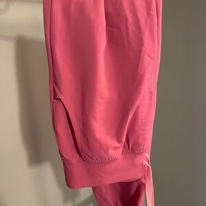 Figs Pink jogger scrubs